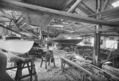 Suortin veistämö 1931, hai-veneiden valmistuminen. Kuva: Helsingin kaupunginmuseo, Pietinen FINNA