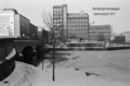 Stenbergin konepajan rakennukset Siltasaarella 1977 Foto:JR