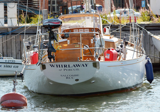 Whirlaway on Saturday24th August in Suomenlinna harbour