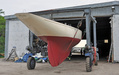 Windy launching at Lindgren boatyard 2012