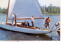 Tuttu ex Anne-Marie, Amer 7 m.  August Westin, Åbo Båtvarf 1908. Foto: Petri Marttila