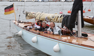 Kuutonen Marianne FIN-52 purjehtii nyt Saksan lipun  alla  - The sixmetre Marianne FIN-52 sails now under German flag