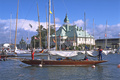 Klubitalo 2002 kahdeksikkojen MM-regatan aikaan.
The clubhouse in 2002, at the time of eight-metres World Championship regatta