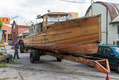 Bonito sellaisena kuin vene tuotiin Turkuun. Kuva: Jani Vahto. 