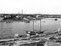 J.D. Stenberg & Söner Ab, Hakaniemenranta 3. Kuva: Helsingin kaupunginmuseo, Signe Brander 1911.