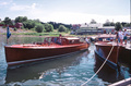 Swedish saloonboats in Degerby, Åland, 1991