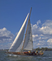 FIN 35 Anna-Maria (Aura), design Jarl Lindblom, constr Wilenius Båtvarv Borgå 1963, Viaporin Tuoppi 2000