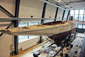 Blue Marlin at Red Sky-boatyard in Kotka town