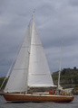 Corona, design Arvid Laurin, constr Valdemarsviks Båtvarv 1962. Tuoppi 2004