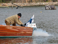 Käynnistyi toisella vedolla
Second pull started the motor