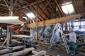 6 mR Wire FIN-43, valmiina lakkaukseen. Wire FIN-43 waiting for a new varnish.