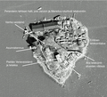 Hanasaari sellaisena kuin se oli 1940- ja 1950-luvuilla. 