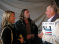 Mrs and Mr Tinius (s/y Galatea) listening Olle Appelberg (s/y Athena)