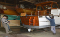 Hallissa on luultavasti Suomen ainoa Revel Craft moottorialus. Näitä rakennettiin USA:ssa 1950-luvun alusta 1970-luvun loppuun - aluksi veneen merkkinä oli Revline Boat. SPS:llä olevan veneen toi Suomeen merikapteeni laivallaan. Veneet tehtiin aluksi merivanerista ja mahongista, tuotannon loppuvaiheessa myös lasikuidusta. Briolet on vanerivene. 
