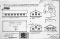 Wickströmin moottorikorjaamon piirustukset 1927. Helsingin kaupunginarkisto