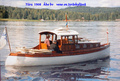 Moottorivene Tiira, Andrée&Rosenqvist 1908. Kuva: Timo Fredriksson.