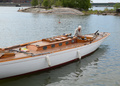 8 mR Naja L-1, constr 1921 Åbo Båtvarv, designer G.L. Stenbäck