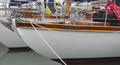 Flamingo, built in 1936 in Germany. Originally 100m2 Seekreutzer 