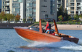 Tunnistamaton moottorivene - Unidentifed new motorboat
