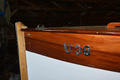 C.G. Petterssonin veneen keula  -  the bow of a Swedish C.G. Pettersson boat