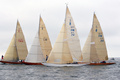 From the left: FIN29 Maj Lis, L35 Elinore, FIN74 Lisbeth V, and FIN24 Antinea.