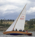 FIN 9883 Anna, type Nordisk 5 1/5 m, constr 1961. Tuoppi 2004